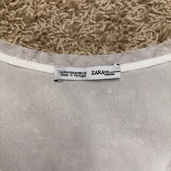 Zara white top - Picture 2 of 2